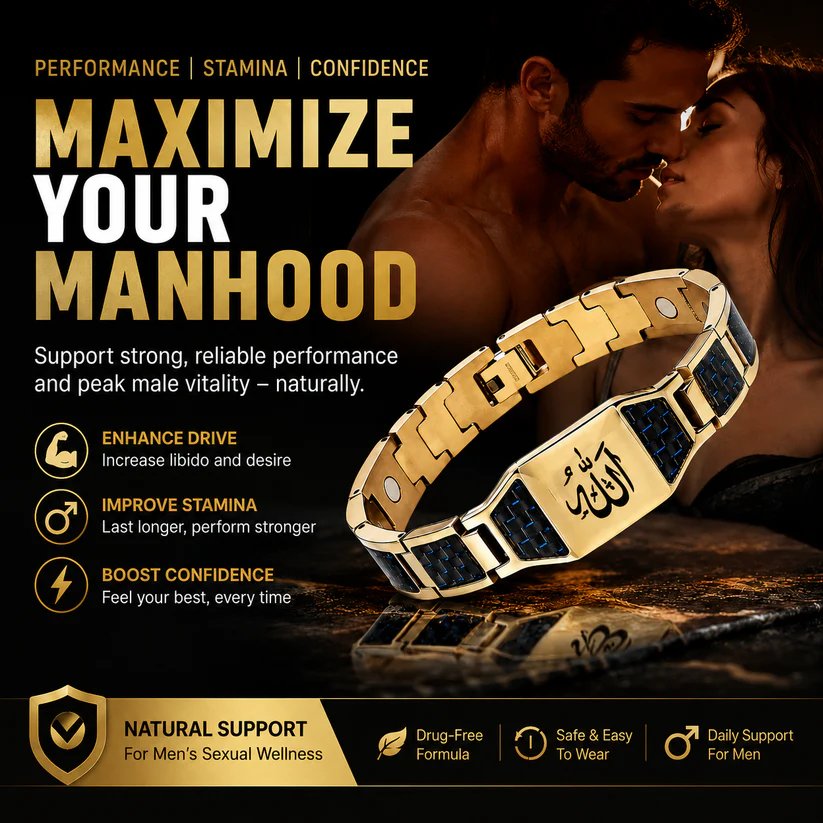 Bracciale da uomo che rinforza e dona vitalità: aumenta la tua energia, il tuo stile e la tua autostima.