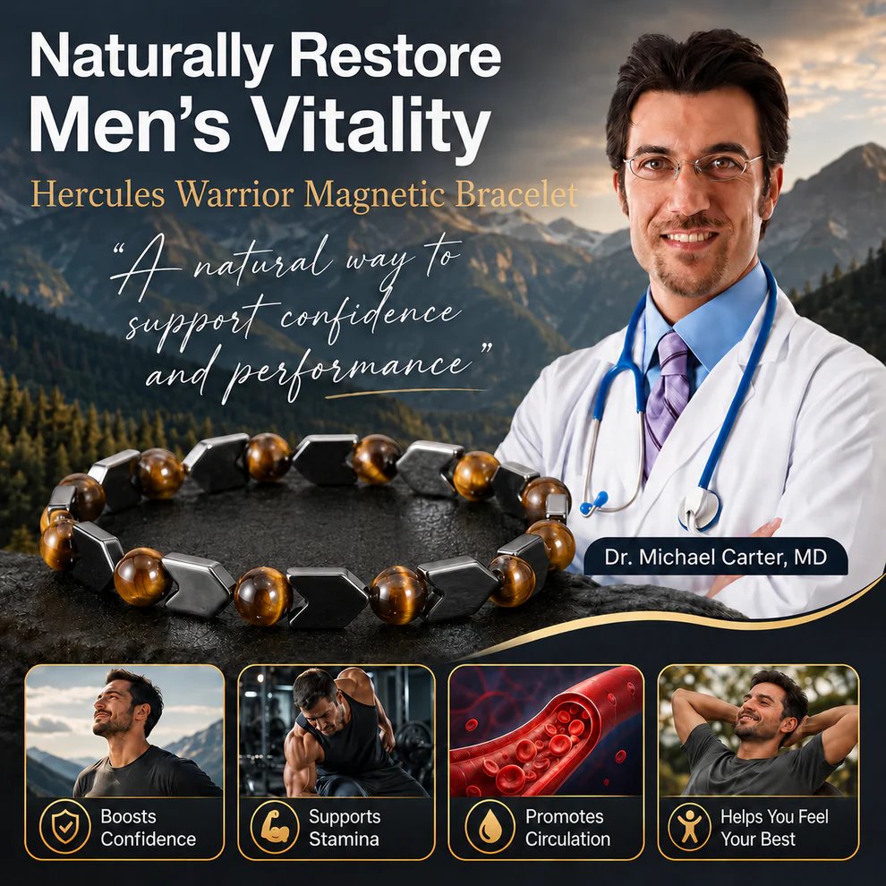 ⚡ Bracciale magnetico in occhio di tigre – Aumenta la tua energia maschile, la motivazione e la fiducia in te stesso a lungo termine
