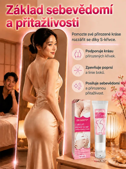 【Až 300 % plnější vzhled】 Tvarující krém pro zpevnění a zvýraznění hrudníku a boků