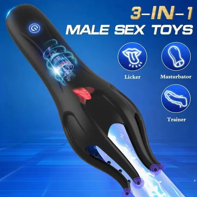 🎁ULTIMO GIORNO -50% DI SCONTO📉 【Spedizione discreta】 💪🏻Attrezzo vibrante 3 in 1 per l'ingrandimento del pene per uomini