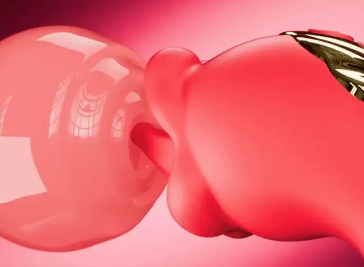 Lingua di rosa, leccata clitoridea, doppio vibratore, dildo