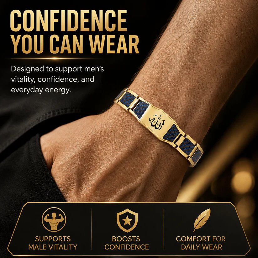 Bracciale da uomo che rinforza e dona vitalità: aumenta la tua energia, il tuo stile e la tua autostima.