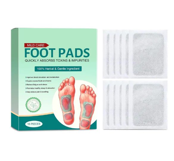 👣🔥Cerotti disintossicanti per i piedi realizzati con ingredienti marini delicati al 100% (3 confezioni, 30 pezzi)