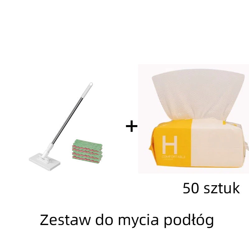 Oferta specjalna ograniczona czasowo🏠Mop z czterema ściereżkami wielokrotnego użytku