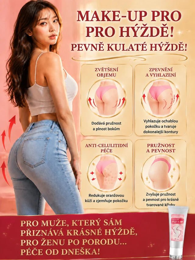 【Až 300 % plnější vzhled】 Tvarující krém pro zpevnění a zvýraznění hrudníku a boků
