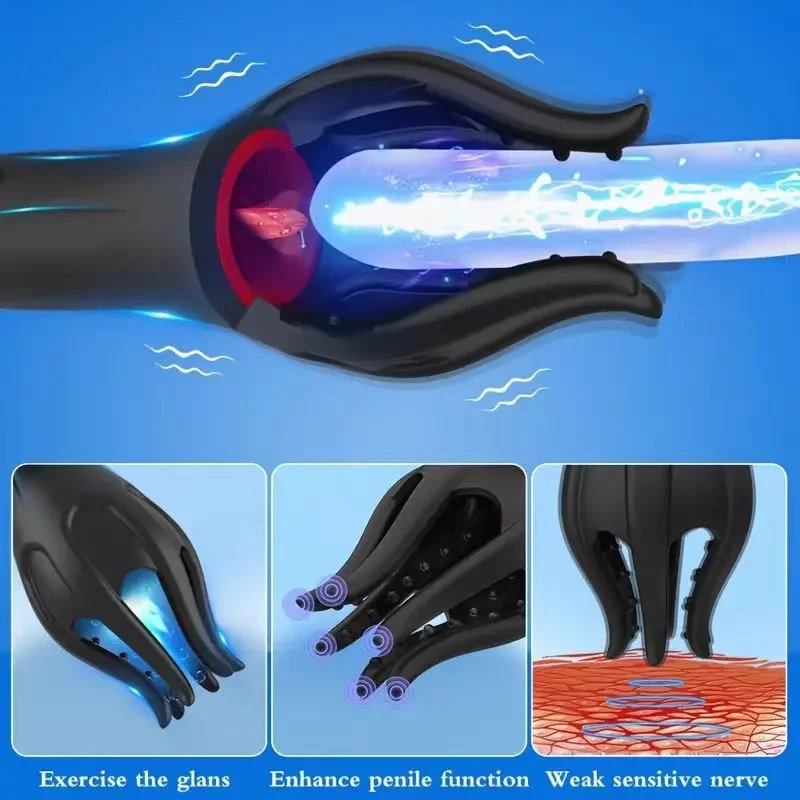 🎁ULTIMO GIORNO -50% DI SCONTO📉 【Spedizione discreta】 💪🏻Attrezzo vibrante 3 in 1 per l'ingrandimento del pene per uomini