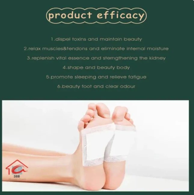 👣🔥Cerotti disintossicanti per i piedi realizzati con ingredienti marini delicati al 100% (3 confezioni, 30 pezzi)
