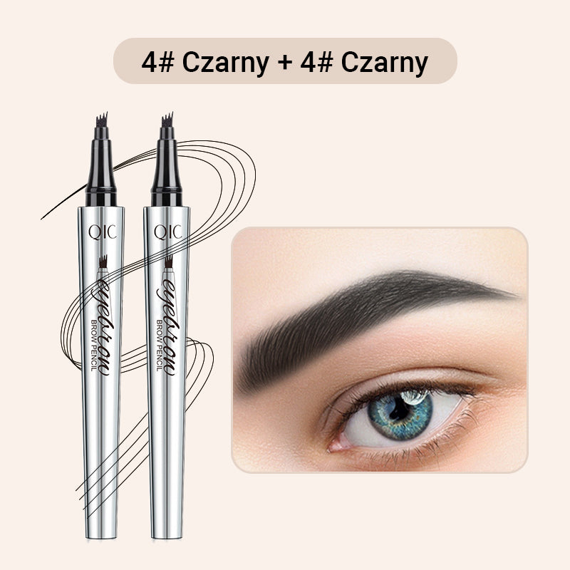 🔥Kup 1 i otrzymaj 1 gratis🎁Wysokiej jakości wodoodporna kredka do brwi 4 Fork